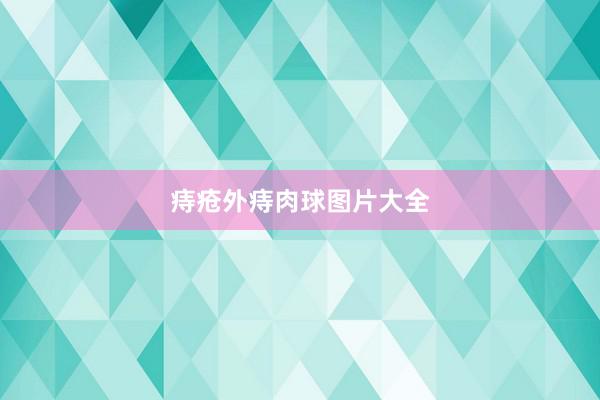 痔疮外痔肉球图片大全